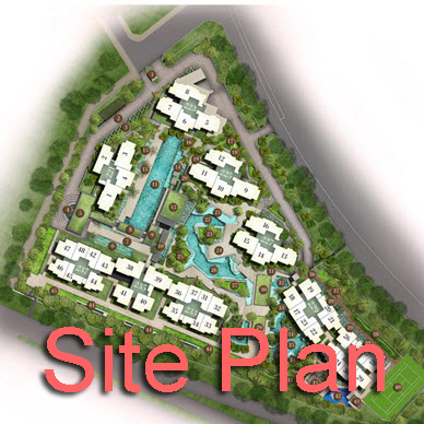 Botanique at Bartley Site Plan